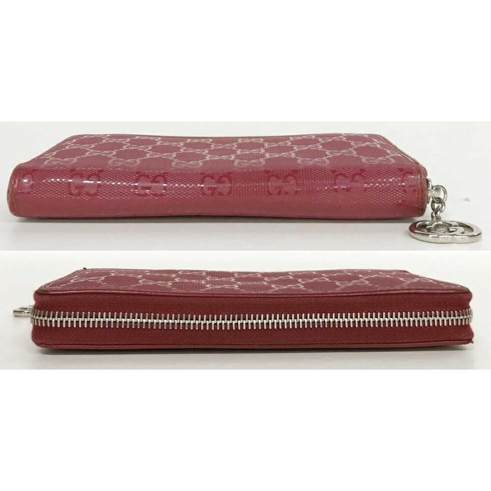 Gucci Gg Implement Zippy Wallet Wine Red - image 4